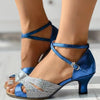 GIANNA - Dames Sandalen met glitterhak