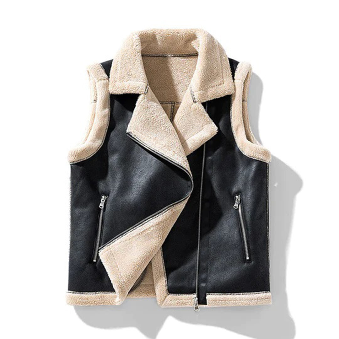 CHARLOTTE - Knus sherpa vest